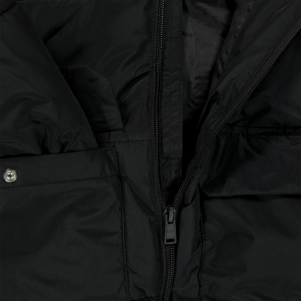 Boss Enfant Garçons Veste d'hiver Noir