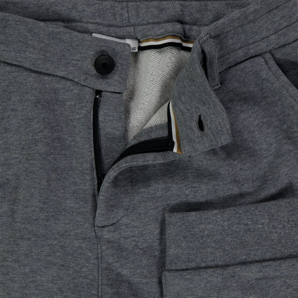 Boss Kinder Jungen Hose Antraciet