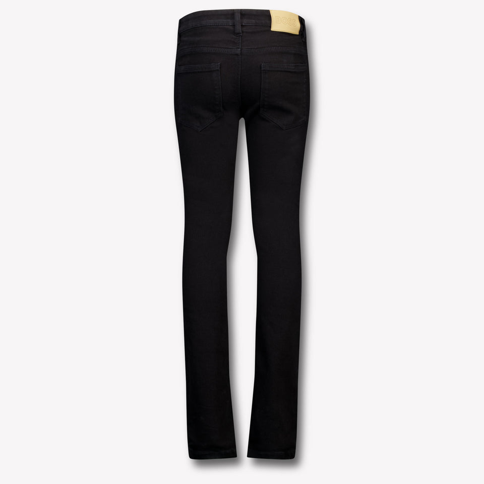 Boss Kinder Jungen Jeans Schwarz