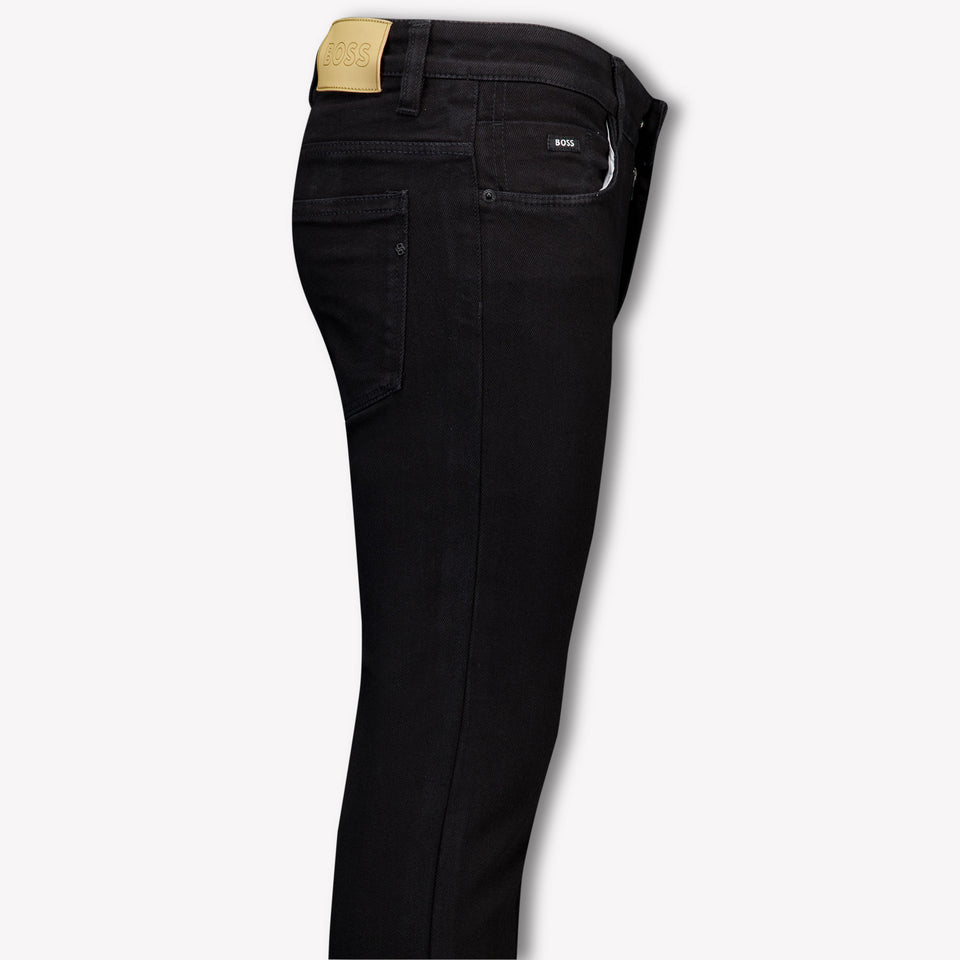 Boss Kinder Jungen Jeans Schwarz