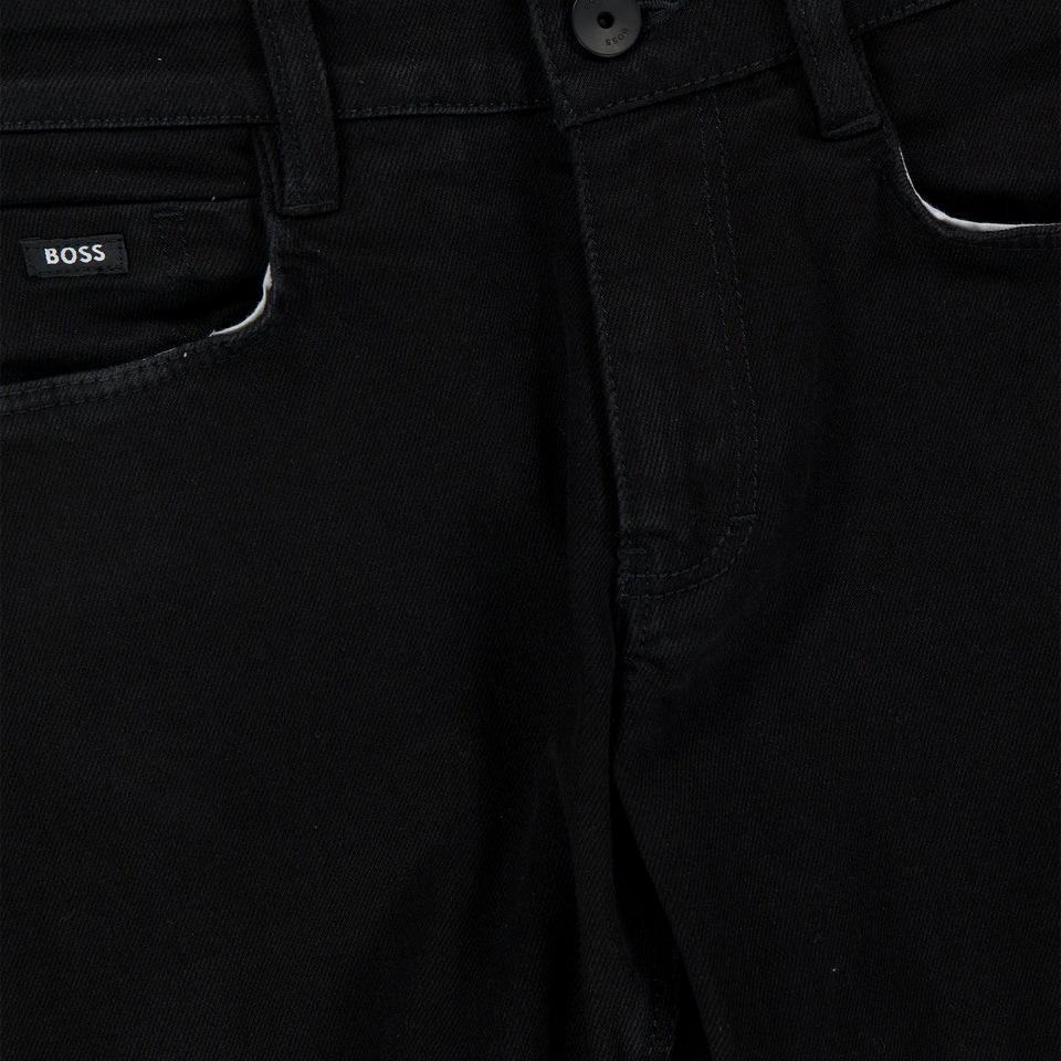 Boss Kinder Jungen Jeans Schwarz