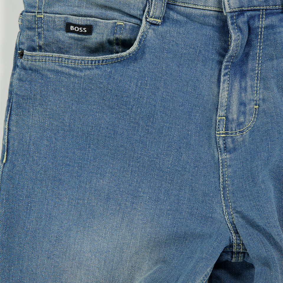 Boss Ragazzo Ragazzi Jeans In Azzurro