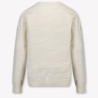 Boss Enfant Garçons Pull Beige Clair