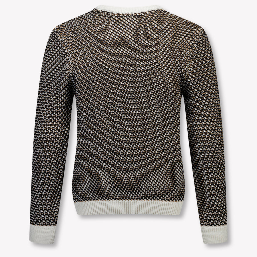 Boss Enfant Garçons Pull Noir