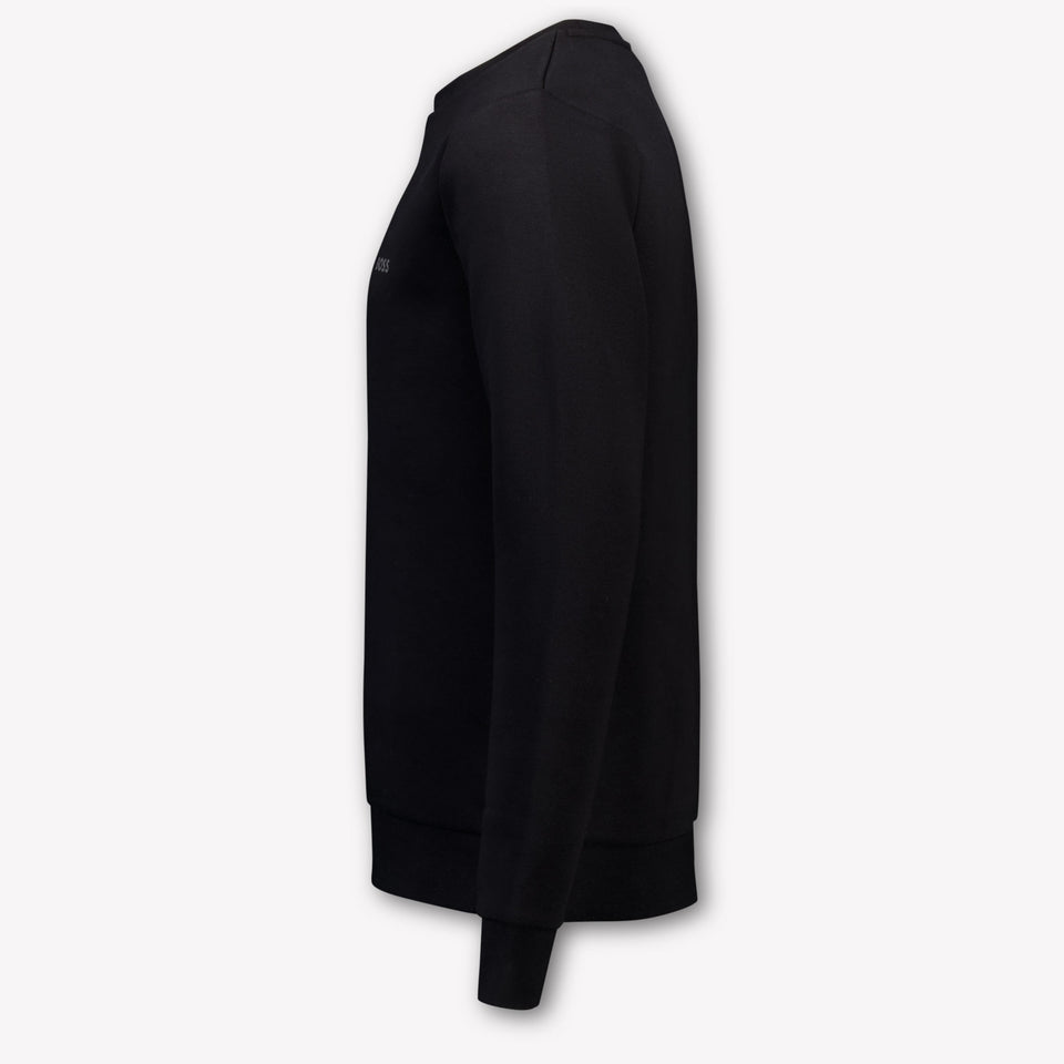 Boss Kinder Jongens Trui In Zwart