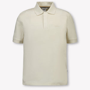 Boss Enfant Garçons Polo Beige Clair