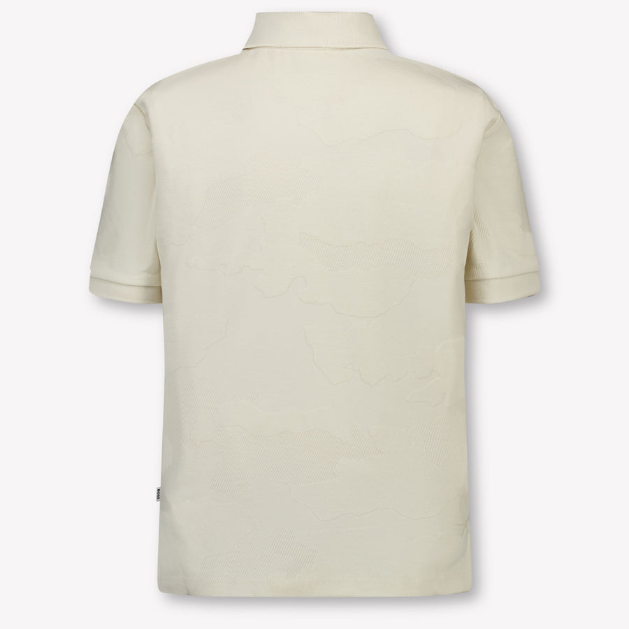 Boss Enfant Garçons Polo Beige Clair