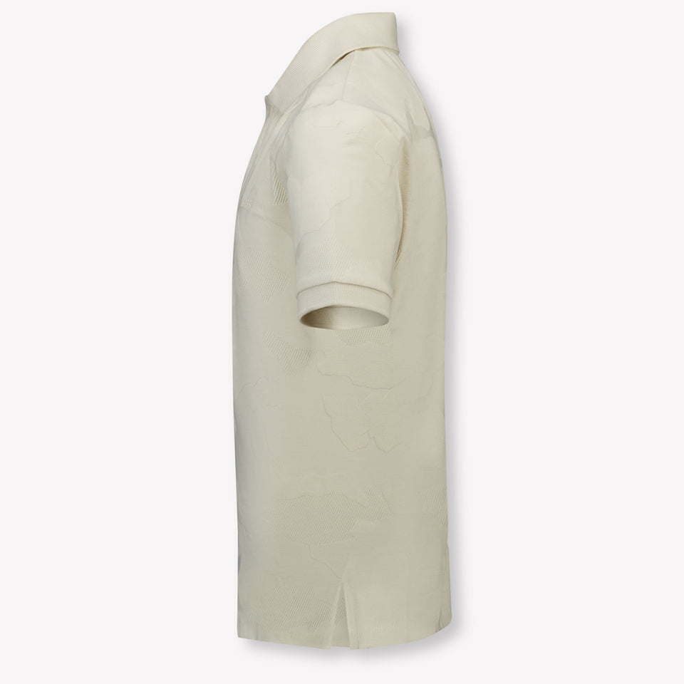 Boss Kinder Jungen Polo Helles Beige