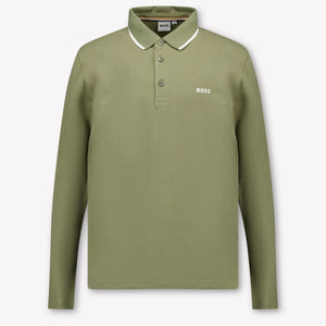 Boss Enfant Garçons Polo Armée