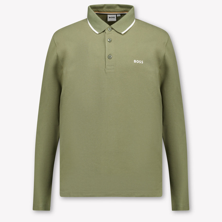 Boss Enfant Garçons Polo Armée