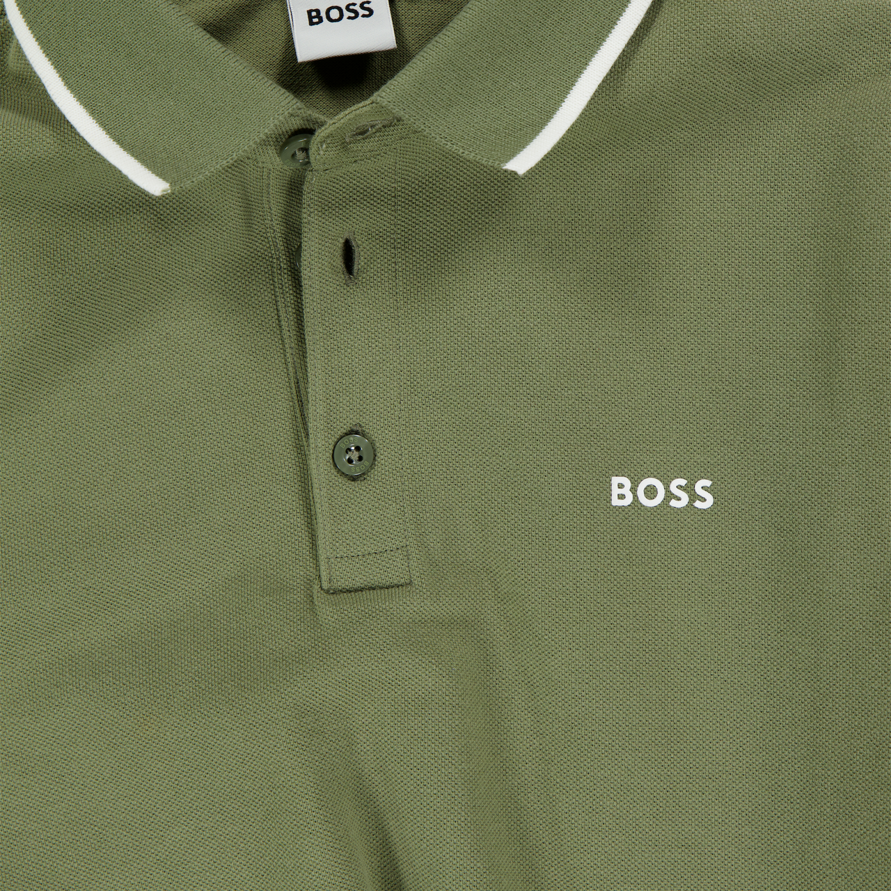 Boss Enfant Garçons Polo Armée