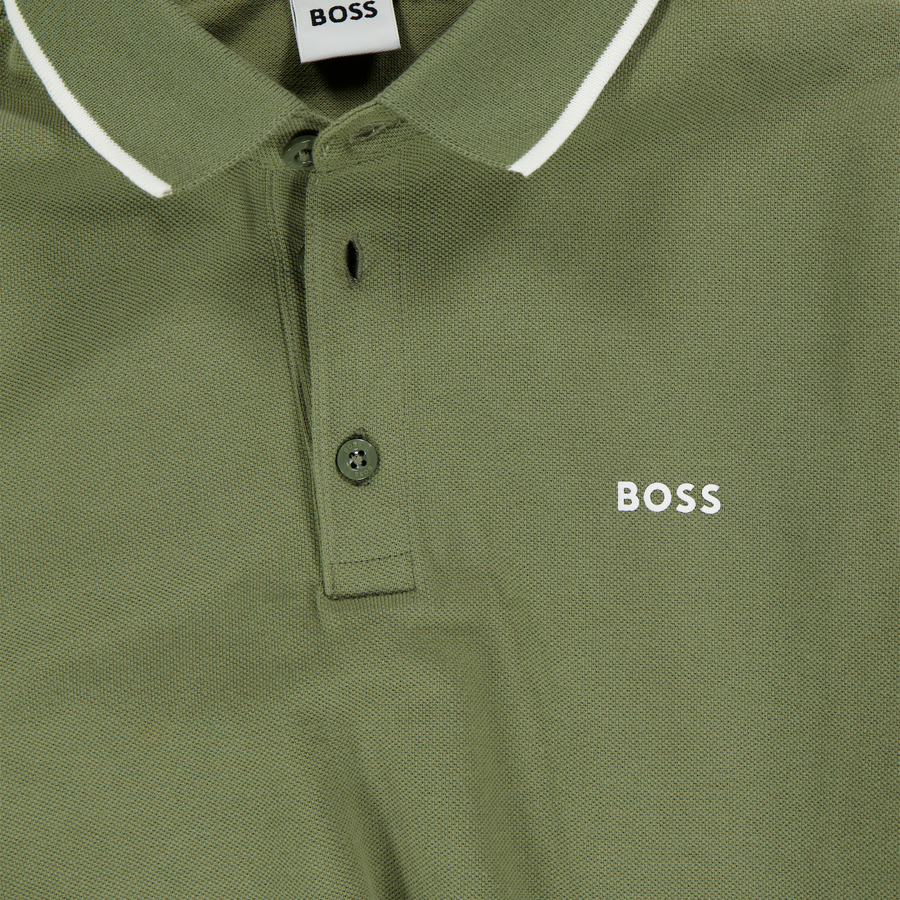 Boss Enfant Garçons Polo Armée