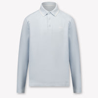 Boss Enfant Garçons Polo Bleu Clair