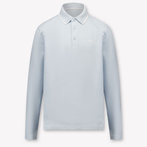 Boss Enfant Garçons Polo Bleu Clair