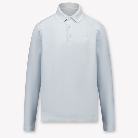 Boss Kinder Jungen Polo Hellblau
