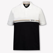 Boss Niño Chicos Polo Negro