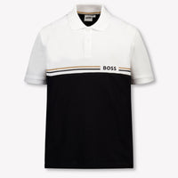 Boss Enfant Garçons Polo Noir