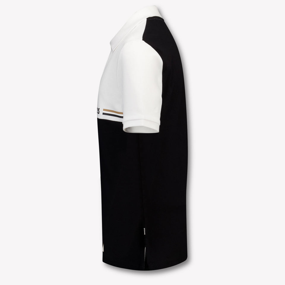 Boss Niño Chicos Polo Negro