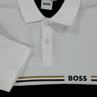 Boss Enfant Garçons Polo Noir