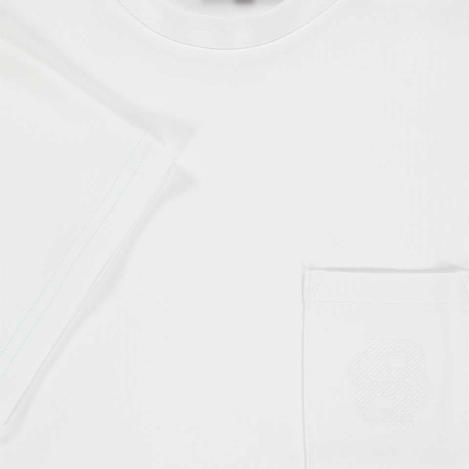 Boss Kinder Jungen T-Shirt Weiß