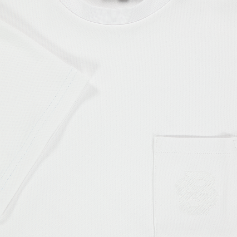 Boss Enfant Garçons T-shirt Blanc