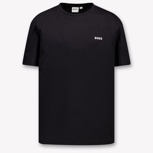Boss Enfant Garçons T-shirt Noir