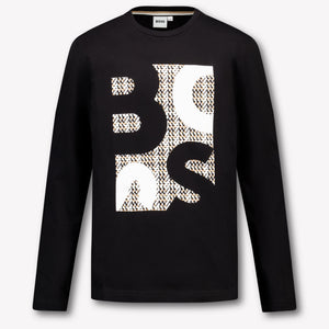 Boss Enfant Garçons T-shirt Noir