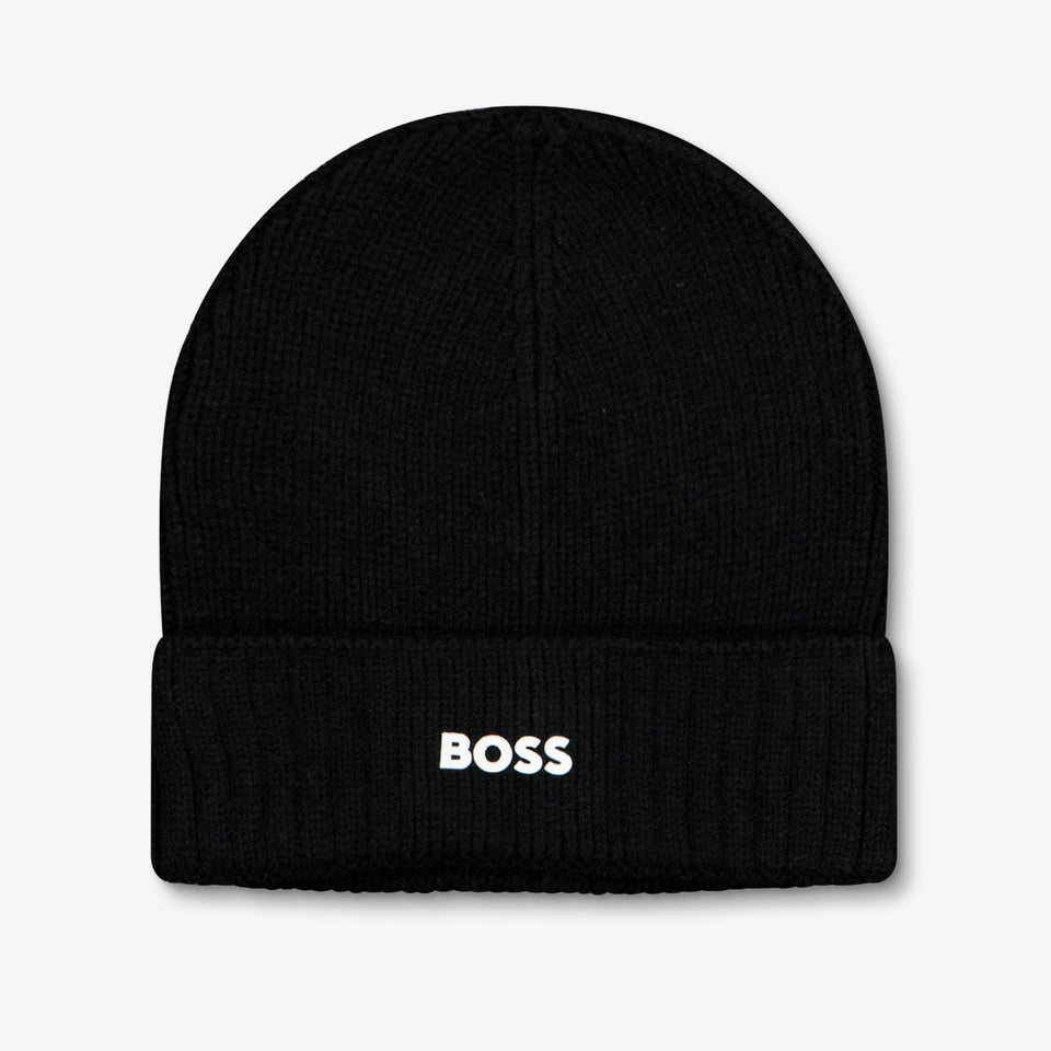 Boss Kids Boys Hat Black