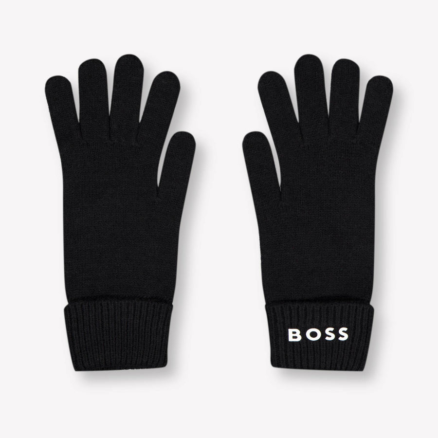 Boss Enfant Garçons Gants dans Noir