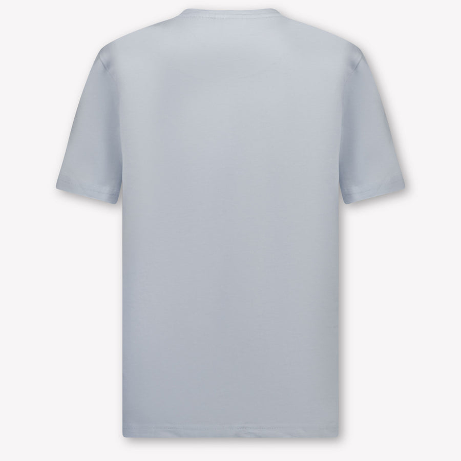 Boss Enfant Garçons T-shirt Bleu Clair