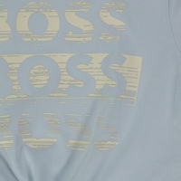 Boss Enfant Garçons T-shirt Bleu Clair
