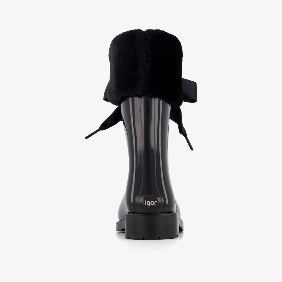 Igor Meisjes Laarzen In Zwart