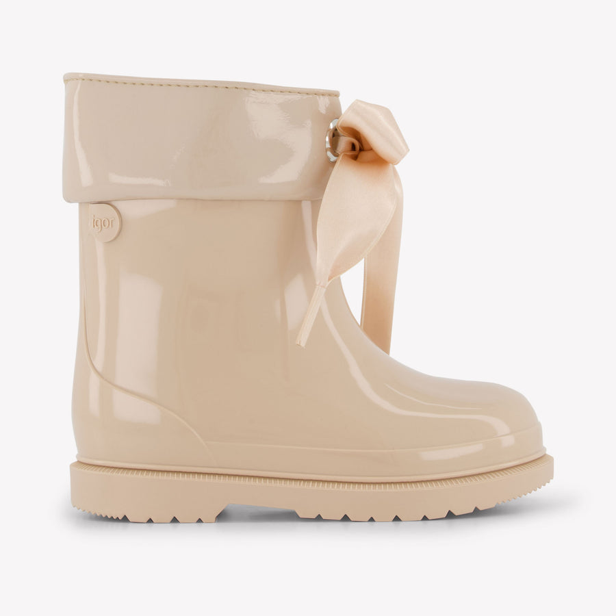 Igor Girls Boots in Light Beige