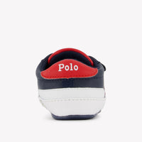 Ralph Lauren Heritage Court II Baby Ragazzi Sneaker Navy