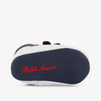 Ralph Lauren Heritage Court II Baby Ragazzi Sneaker Navy
