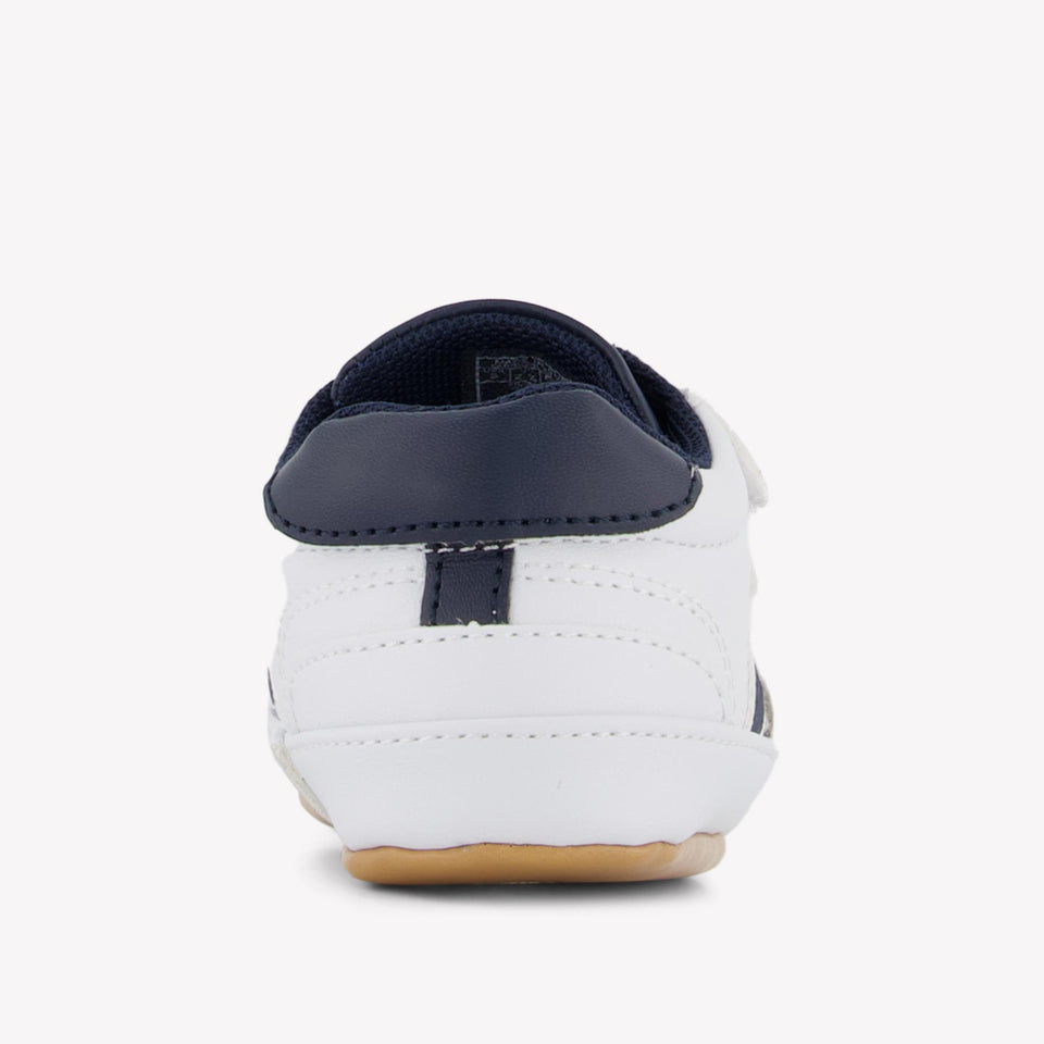Ralph Lauren Bébé de la cour du patrimoine III Garçons Baskets Blanc