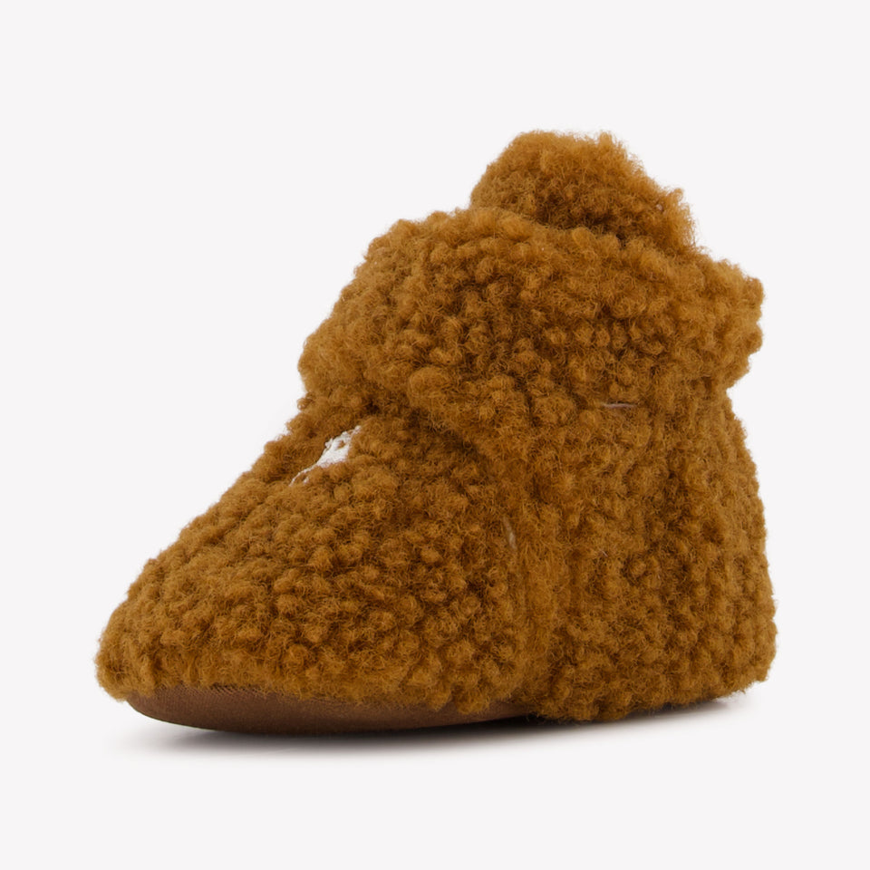 Ralph Lauren Lando Layette bébé Unisexe Baskets Camel