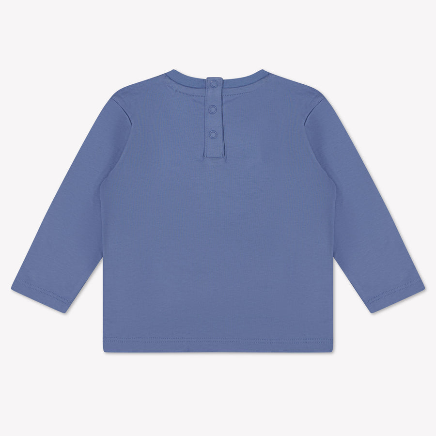 Guess Bébé Garçons T-shirt Bleu Clair