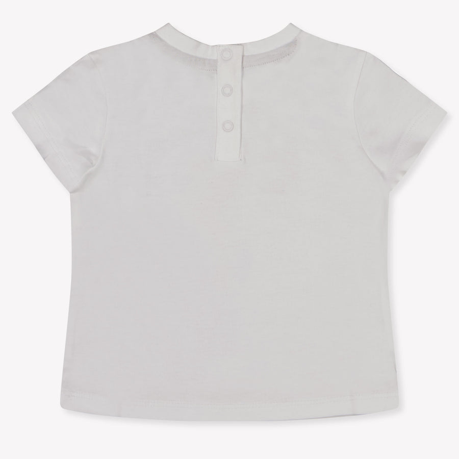Guess Bebé Chicos Camiseta en Blanco