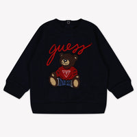 Guess Bébé Garçons Pull Navy