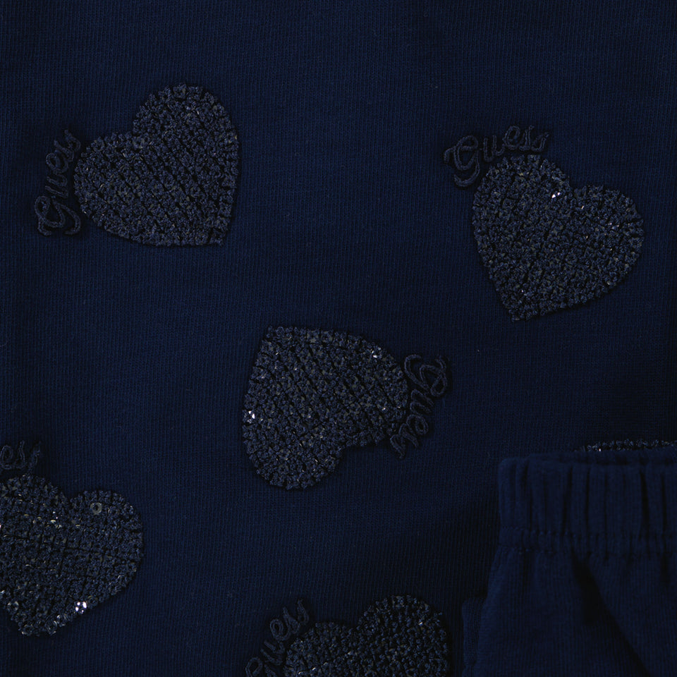 Guess Baby Girls Dress  Navy