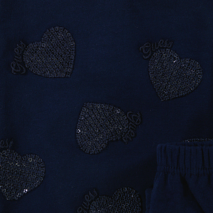 Guess Bébé Filles Robe Navy