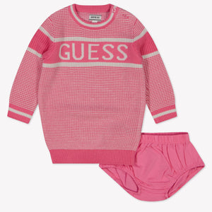 Guess Bébé Filles Robe Rose