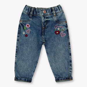 Guess Bébé Filles Jeans Bleu