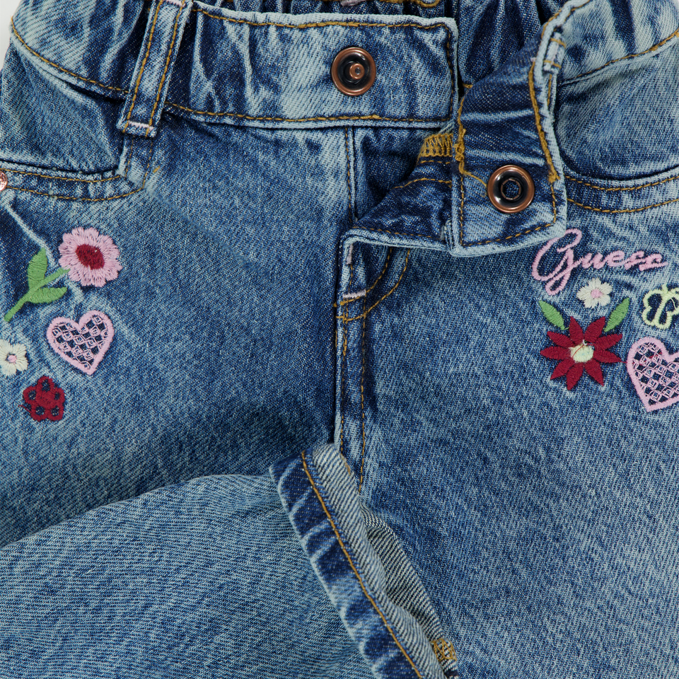 Guess Baby Meisjes Jeans In Blauw