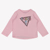 Guess Bébé Filles T-shirt Rose Léger