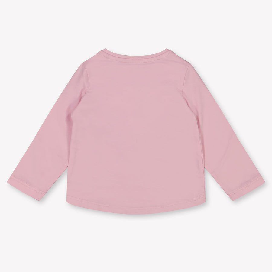 Guess Bébé Filles T-shirt Rose Léger