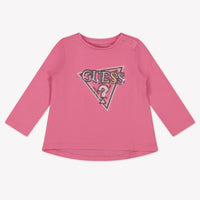 Guess Bébé Filles T-shirt Rose