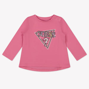 Guess Bébé Filles T-shirt Rose