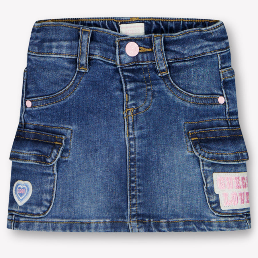 Guess Bébé Filles Jupe Bleu